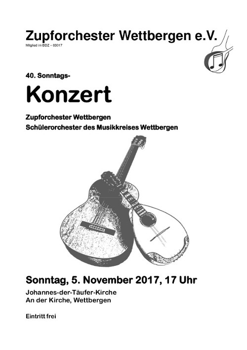 Konzertplakat 05 Nov 2017